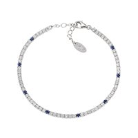 Bracelet Amen Tennis in Argent Zircone BT7BBLB16 - BT7BBLB16